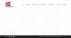 Desktop Screenshot of amgwagency.com